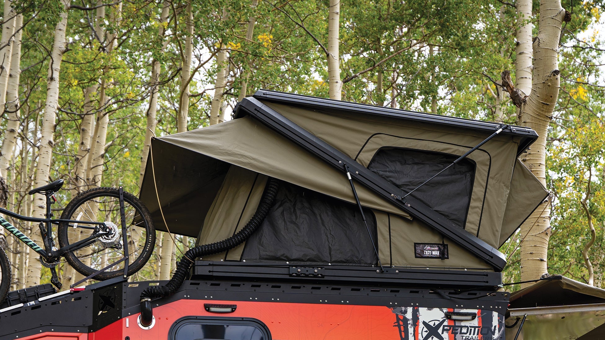 TX27 MAX Hardshell Rooftop Tent
