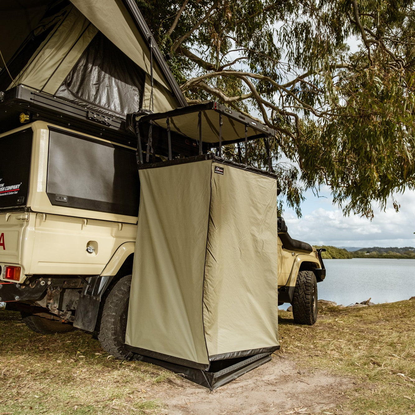 The Bush Company Outhouse Ensuite Tent