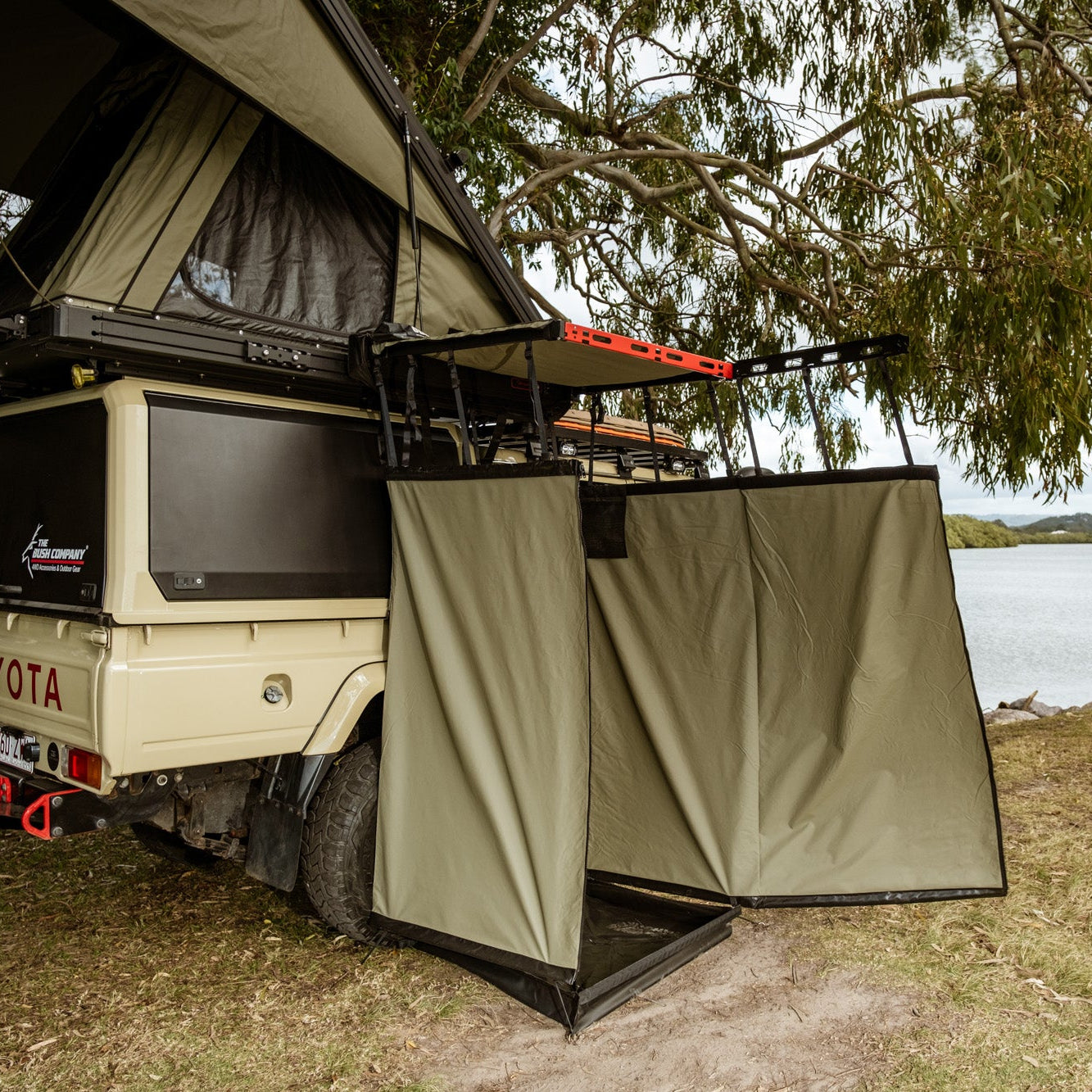 The Bush Company Outhouse Ensuite Tent