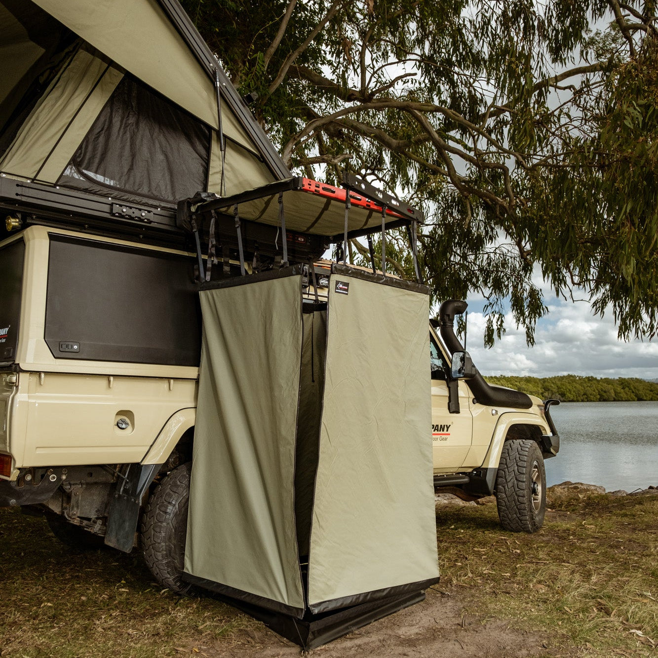The Bush Company Outhouse Ensuite Tent
