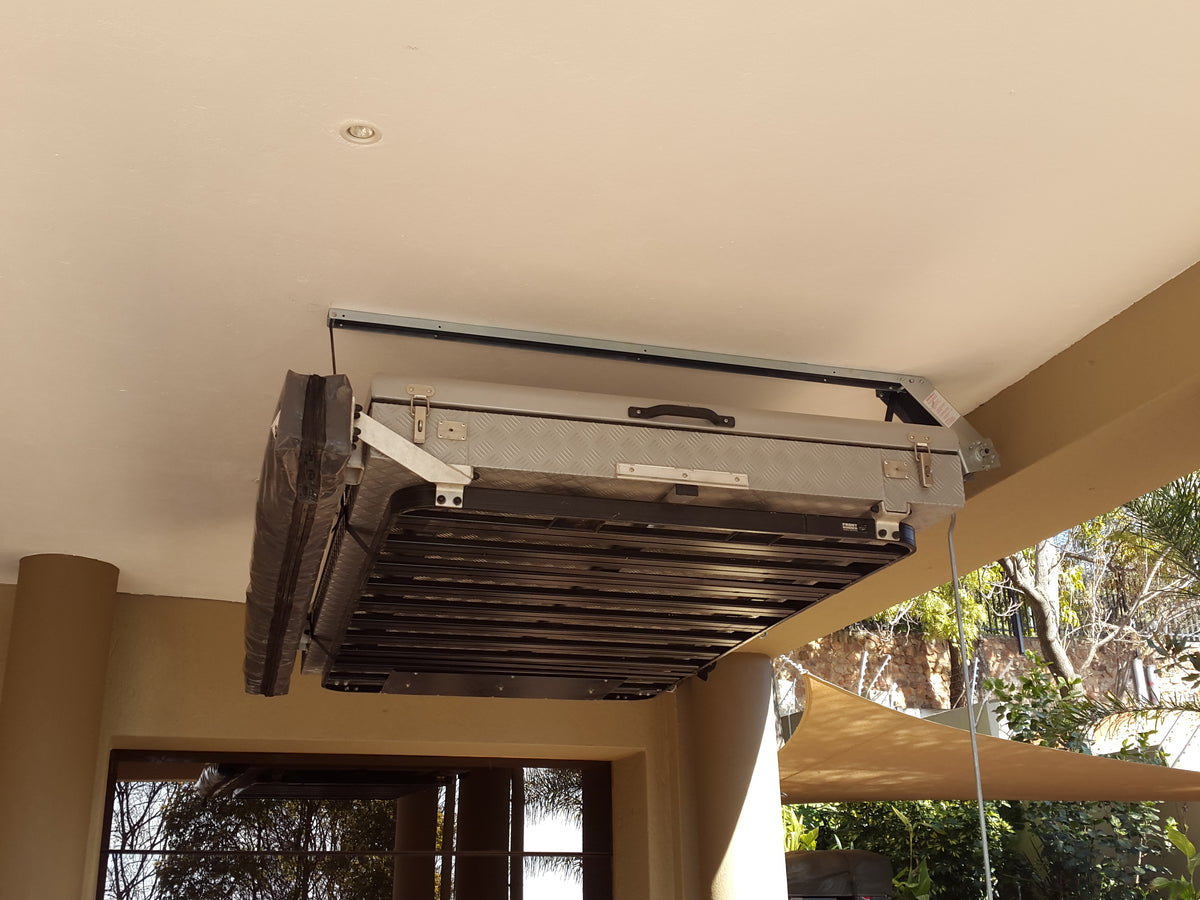 Rooftop Tent Hoist  - Garage Storage Solution