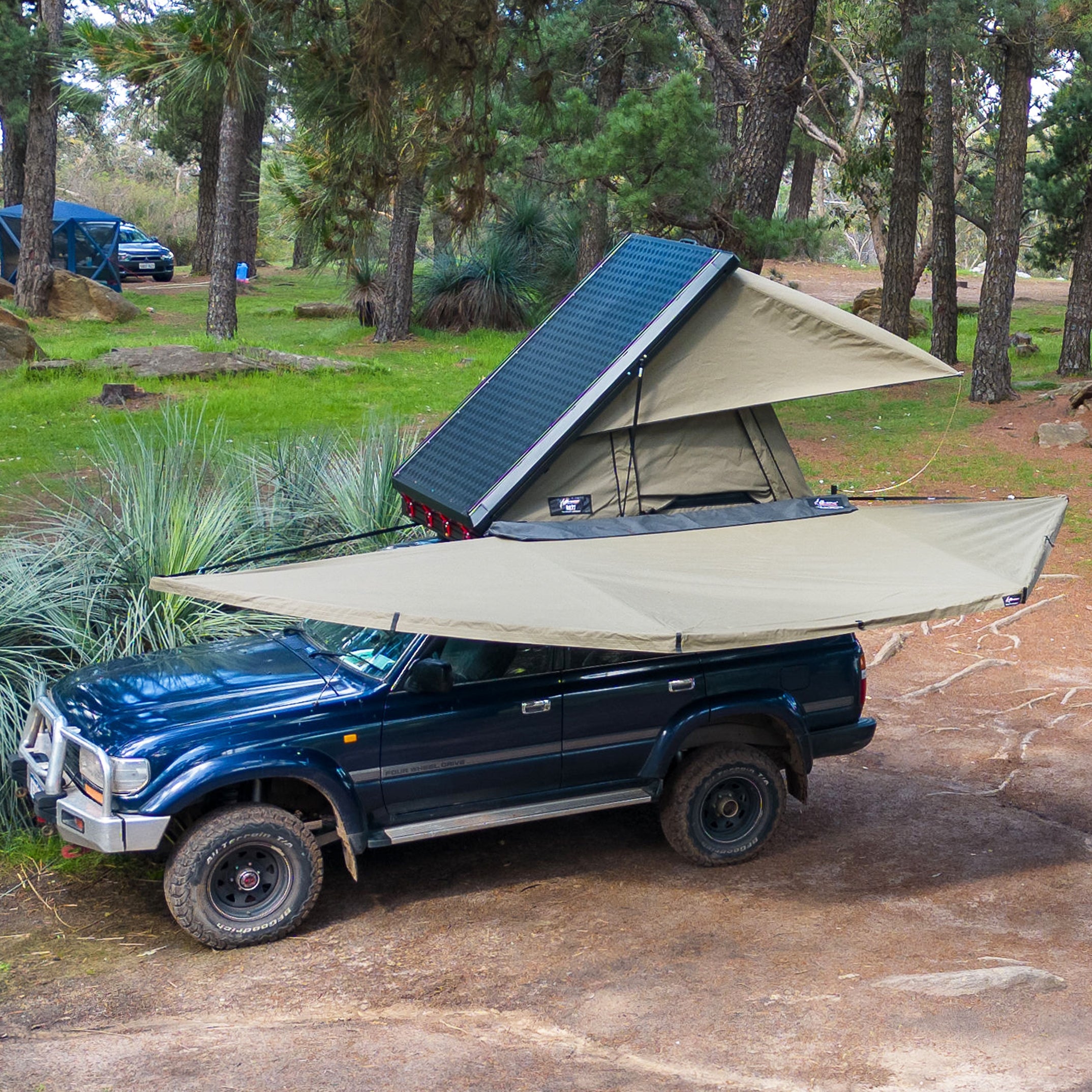 The Bush Company 180XT MAX Awning | Freestanding | No Poles