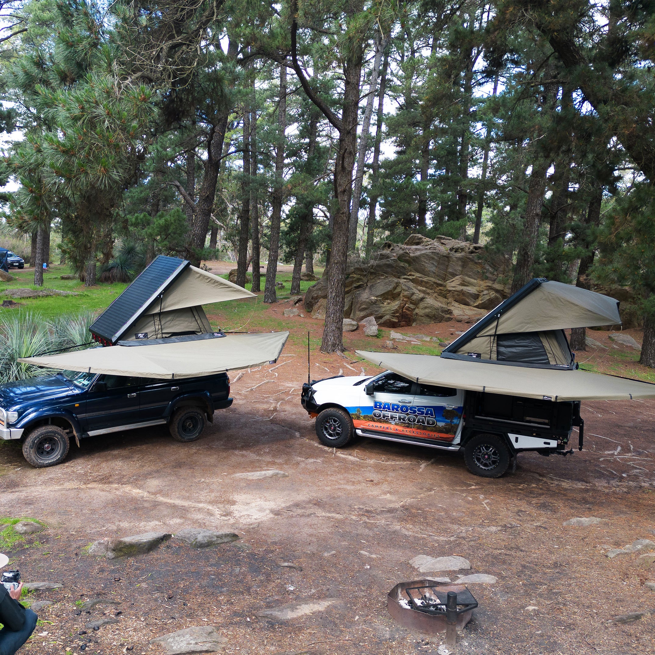 The Bush Company 180XT MAX Awning | Freestanding | No Poles