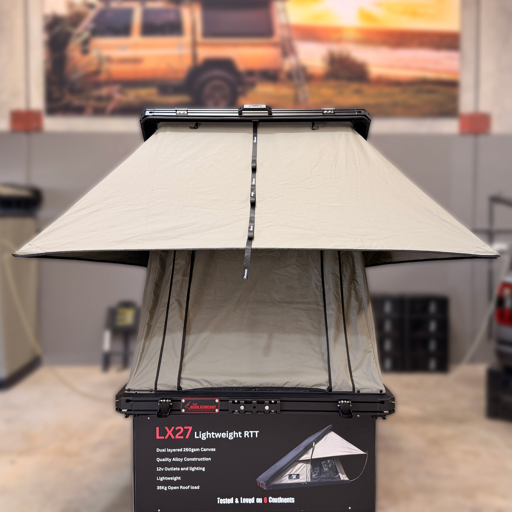 LX27 Gen 2 Lightweight Rooftop Tent