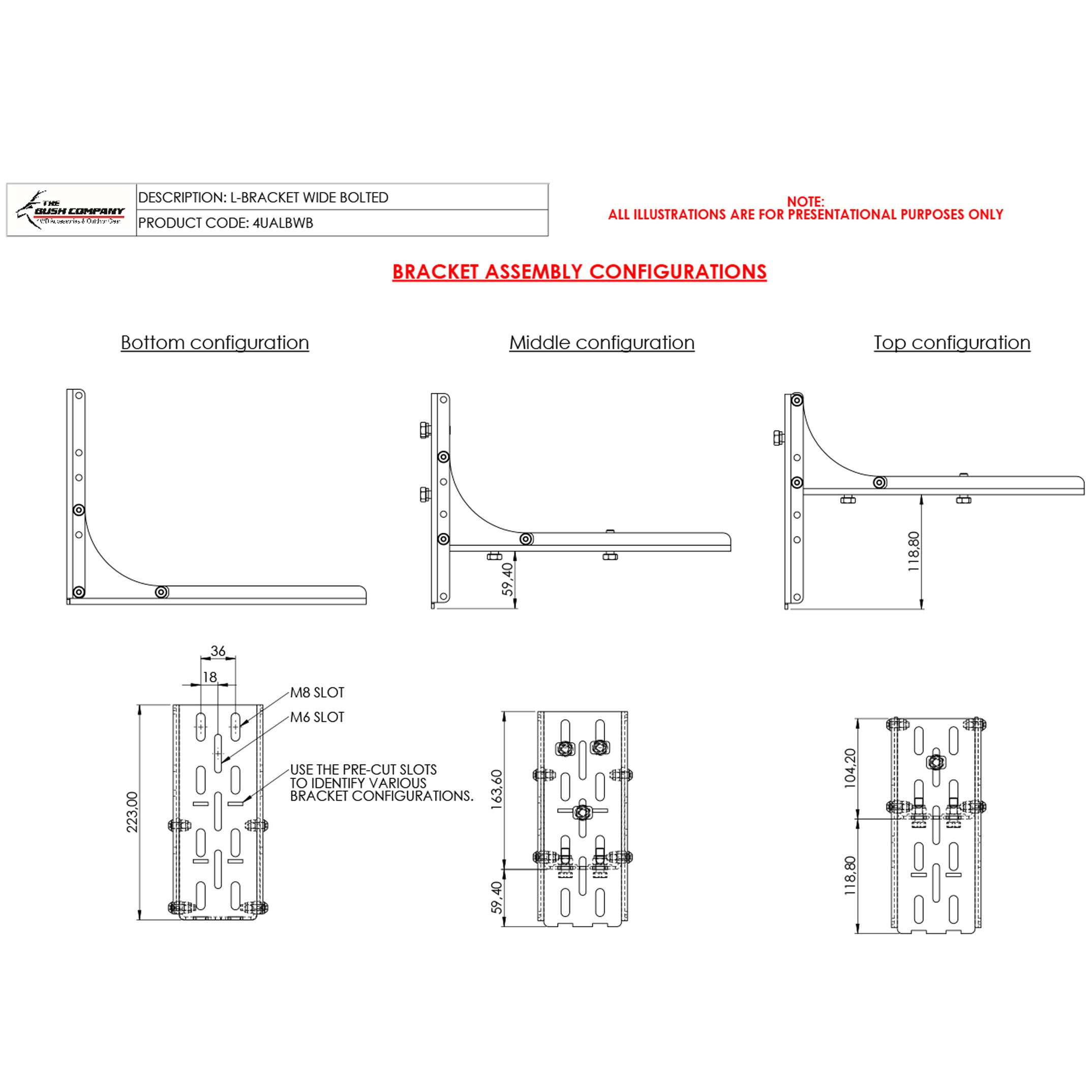 The Bush Company 270XT Awning | Freestanding | No Poles