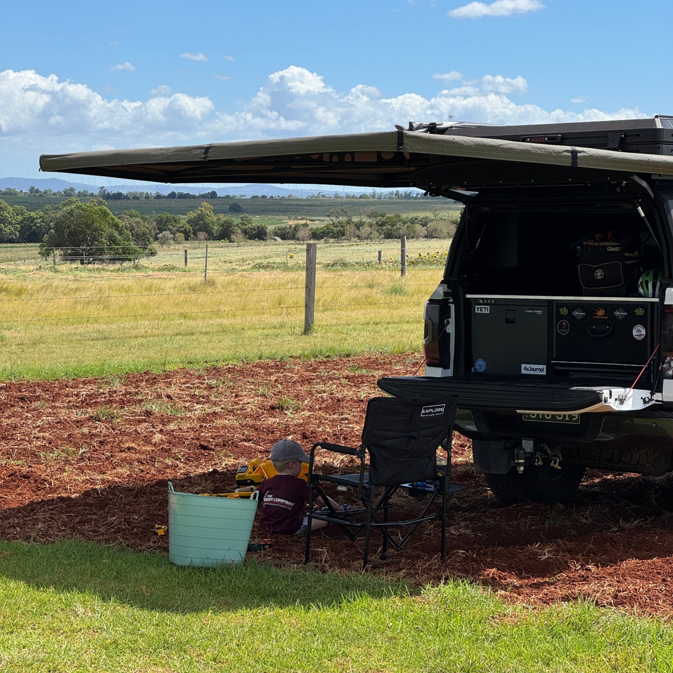 The Bush Company 270XT MAX Awning | Freestanding | No Poles